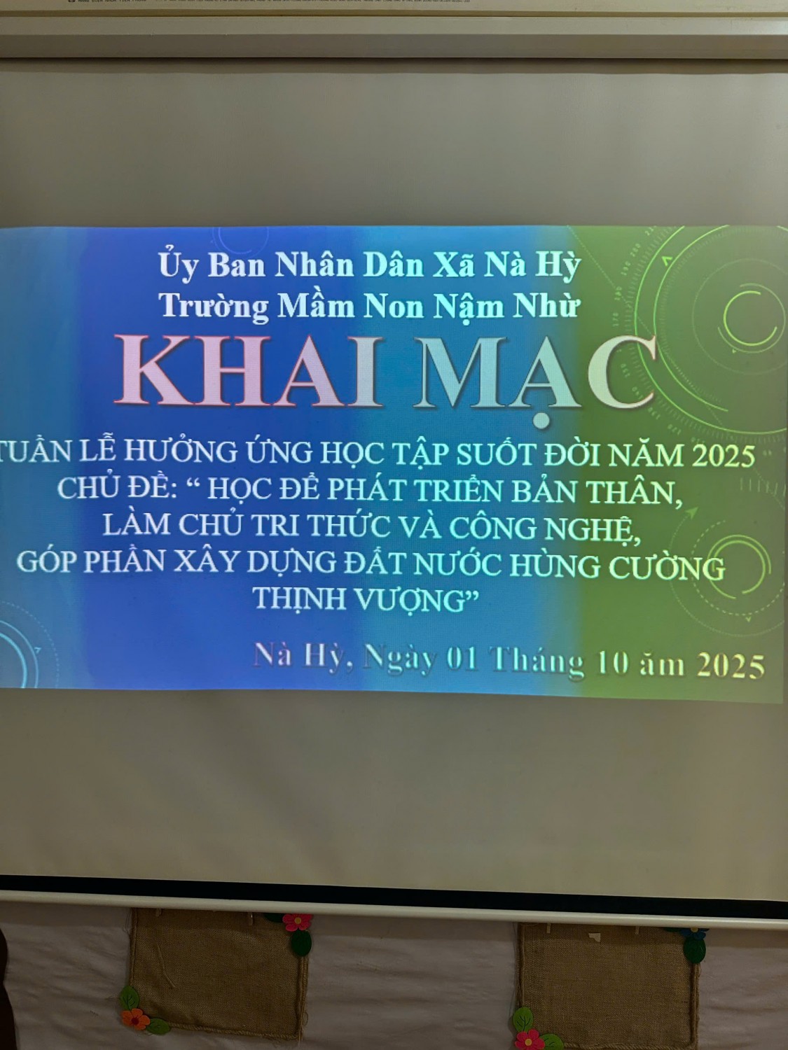 Tuần lễ hưởng ứng học tập suốt đời năm 2025. Chủ Đề " Học để phát triển bản thân, làm chủ tri thức và công nghệ, góp phần xây dựng đất nước hùng cường thịnh vương"